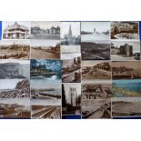 Postcards, Sussex, a collection of approx. 120 cards, RP's & printed, inc. coastal, buildings,