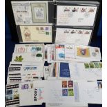 Stamps, boxfile and album of GB first day covers, mainly decimal, some signed, some with special