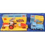 Toys, Corgi, 2 boxed die-cast Corgi vehicles. Massey-Ferguson 65 Tractor and Tipper Trailer with 3