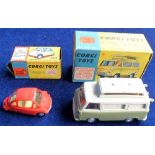 Toys, Corgi, 2 boxed die-cast vehicles. A Heinkel Economy Car together with a Ford Thames 'Airborne'