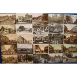 Postcards, a good collection of approx. 80 cards of Kingston-upon-Thames, Surrey with RP's of