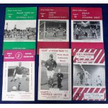 Football programmes, a Scottish selection Hearts v British Army Fr, 13.11.1961, Hearts v Sheffield