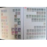 Stamps, collection of Belgium stamps housed in a 16 page Lighthouse stockbook high catalogue value