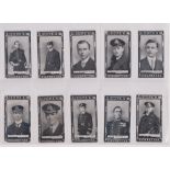 Cigarette cards, Cope's, V.C. & D.S.O. Naval & Flying Heroes (unnumbered) (47/50, missing, Blount,