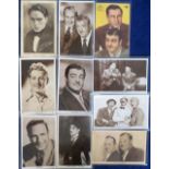 Postcards, Cinema, a collection of 10 cards all for Comedy Acts inc. Laurel & Hardy, Marks Bros,