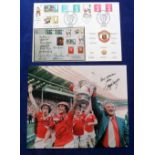 Autographs, Football, Manchester United, multiple signed colour 10 x 8 photograph by the