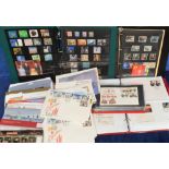 Stamps, collection of GB stamps mainly in presentation packs with a usable face value of around £420