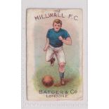 Trade card, Batger, Well Known Football Clubs, type card, no 12 Millwall (slightly grubby, some