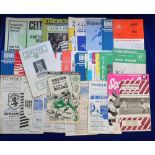 Football programmes, a collection of approx. 40 Scottish programmes, 1950/70's, inc. Hibernian v