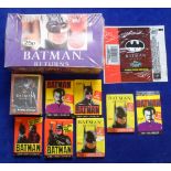 Trade cards, Topps, Batman Returns (1992), unopened & sealed counter display box containing 36