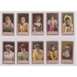 Cigarette cards, Richmond & Cavendish, Actresses, FROGA 'A' (set, 26 cards) (1 fair, some with age