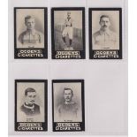 Cigarette cards, Ogden's, Tabs Type issues, General Interest (Item 97-2, Football), 5 cards,