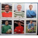 Trade cards, Typhoo, International Football Stars, Premium size issues, 30 different cards from