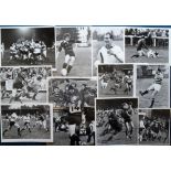 Rugby Union press photos, Moseley RFC, a selection of mainly 10" x 8" and smaller press photos,