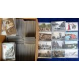 Postcards, a large collection of approx. 1250 mixed age (mainly vintage) UK topographical and
