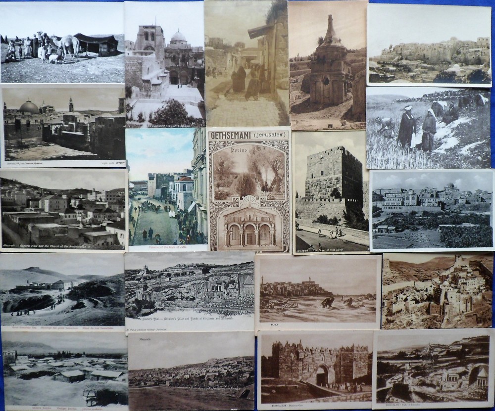 Postcards, Middle East, a collection of approx. 150 cards mostly of Israel & Jordan, RP's & printed,