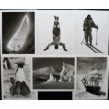 Polar Exploration, a collection of 11 8 x 10" photos taken from Herbert Ponting's original negatives