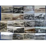 Postcards, a Cornwall selection of approx. 120 cards with RP's of Little Petherick, St Pedroc