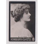 Cigarette card, Newbegin, Actors & Actresses, type card, Margaret Halsten (gd/vg) (1)