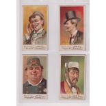 Cigarette cards, USA, Duke's, Comic Characters, XL size, 6 type cards, Jolly Cop, Oh What a Night,