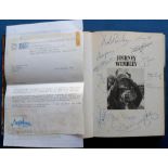 Football autographs, Liverpool FC, Book 'Journey to Wembley The Story of the 76/77 FA Cup