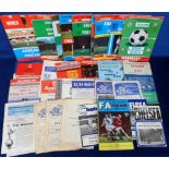 Football selection, 1950's onwards, inc. programmes, books, club magazines etc, programmes inc.