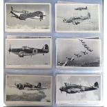 Postcards, Aviation, Military Aircraft, R.P. by Valentines, a few other publishers, in modern