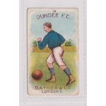 Trade card, Batger, Well Known Football Clubs, type card, no 14 Dundee (slightly grubby, some