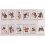 Cigarette cards, Faulkner's, Sporting Terms (set, 12 cards) (one with marked back, some minor