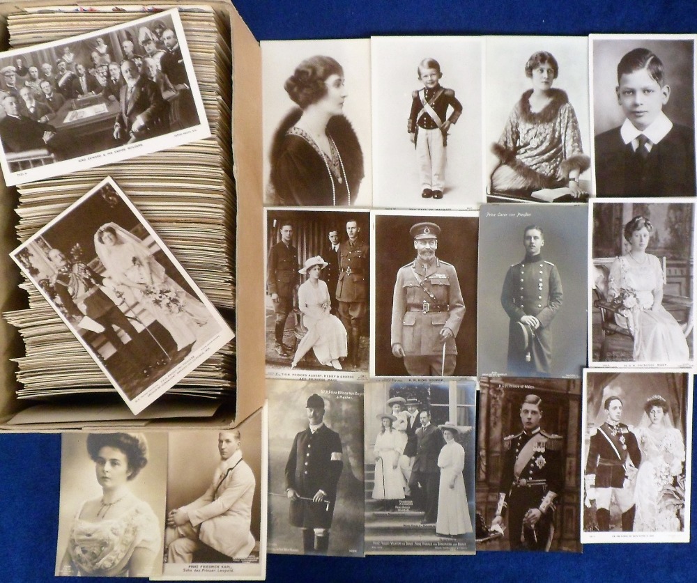 Postcards, a comprehensive collection of over 700 UK and Foreign Royalty cards inc. weddings, - Image 3 of 3