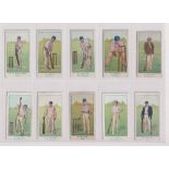 Cigarette cards, Wills, Australian Club Cricketers (Blue back, with State) 39 cards & (Green