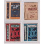 Cigarette packets, Player's, four packets (hulls only), each for ten cigarettes, Country Life (three