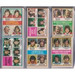 Cigarette & trade cards, a collection of 14 sets & part sets inc. Topps Footballers (Red back, 1977)