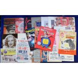 Entertainment, Circus, Cinema etc, a collection of 30+ items, mostly 1920's to 1950's including 11