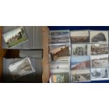 Postcards, a large collection of approx. 1250 mixed age, mainly vintage cards, UK topographical
