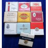 Cigarette & tobacco packets, a collection of 16 'live' (unused) cigarette & tobacco packets, various