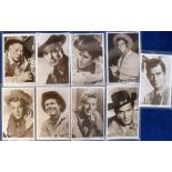 Postcards, Cinema, Picturegoer, 9 'S' series cards all of Western Stars inc. Clint Walker, Ward