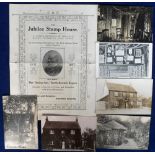 Postcards, an interesting selection of 6 cards of the Jubilee Stamp House Bersted Sussex inc. one