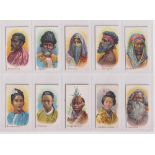 Cigarette cards, Taddy, Natives of the World (set, 25 cards) (gd/vg) (25)