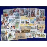 Cigarette cards, Netherlands, a collection of 100+ type cards, many different manufacturers & series