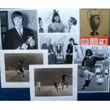 Autographs, Football, George Best, Manchester Utd & N. Ireland, 3 original George Best signatures,