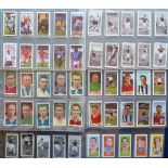 Cigarette & trade cards, a collection of 6 sets, Phillips Soccer Stars (50 cards), Barratt's, Famous