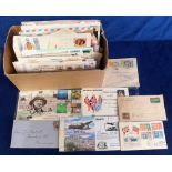Stamps, collection of early postal history, pre-1960 covers; re-directed mail; Bletchley Park