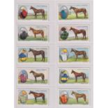 Cigarette cards, Ogden's, 2 sets, Derby Entrants 1928, (gd) Prominent Racehorses of 1933 (vg)