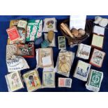 Games, a selection of vintage card games to include Snap, Patience, Golliwogg, Funny Families etc.