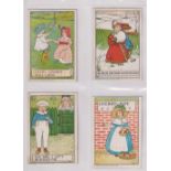 Trade cards, Holloway's, Illustrated Songs, XL size, (set, 12 cards) (gd/vg)