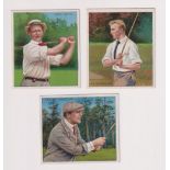 Cigarette cards, USA, ATC, Champion Athlete & Prize Fighters, 'L' size, the cards from the