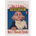 Postcard, Advertising, Triscuit, Tucks Celebrated Posters, 1505, (slight acm gd)