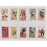 Cigarette cards, Rutter, Comic Phrases (set, 54 plus one colour variation card) (mixed condition but