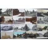 Postcards, Sussex, a collection of approx. 29 cards of Sussex villages and towns with many street